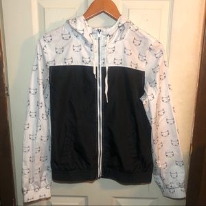 Cat windbreaker